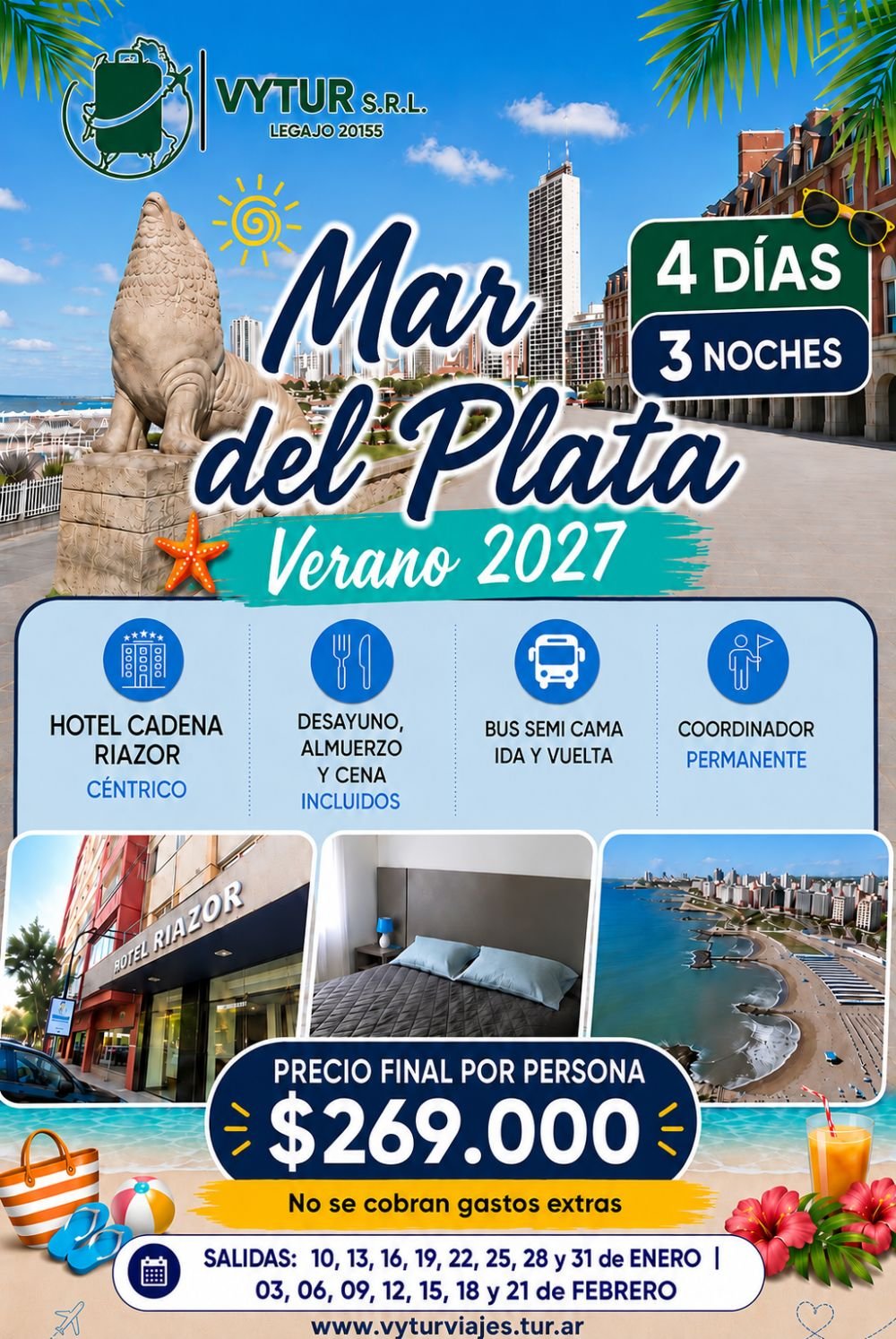 MAR DEL PLATA VERANO 2027